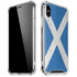 Scotland Flag Distressed iPhone X/XS Clear Case